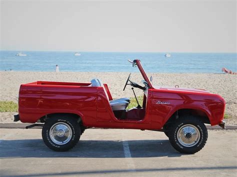 1966 Ford Bronco Roadster Looks Right At Home In California Offered At