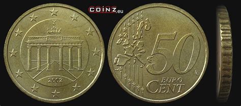 Coinzeu • 50 Euro Cent 2002 2004 German Coins