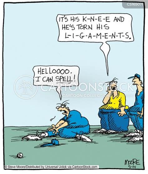 Sporting Injuries Cartoons And Comics Funny Pictures From Cartoonstock