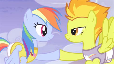 Mlp Spitfire And Rainbow Dash