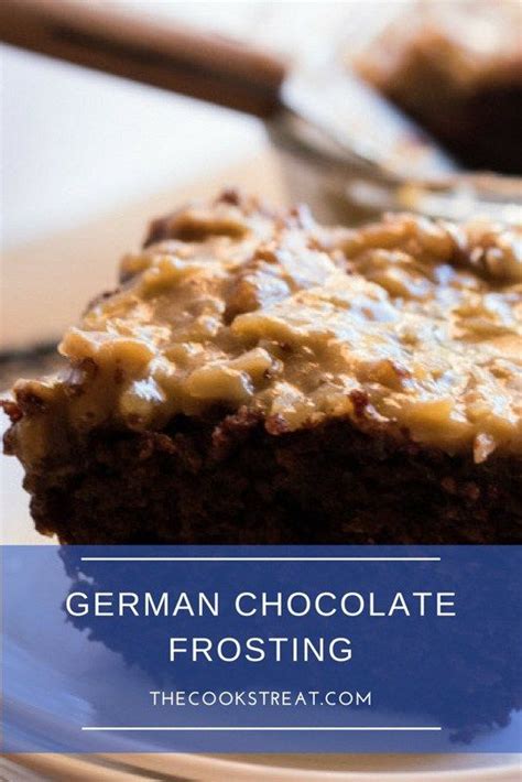 In a large saucepan combine evaporated milk, brown sugar, egg yolks, butter and vanilla. German Chocolate Frosting | Recipe | German chocolate ...
