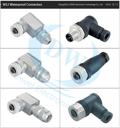 Oem Odm Molding And Assembly Waterproof Ip67 Ip68 M12 8 Pin Connector