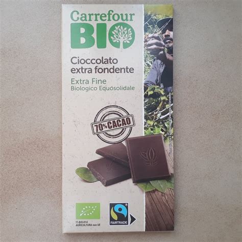 Carrefour Bio Cioccolato Extra Fondente Review Abillion