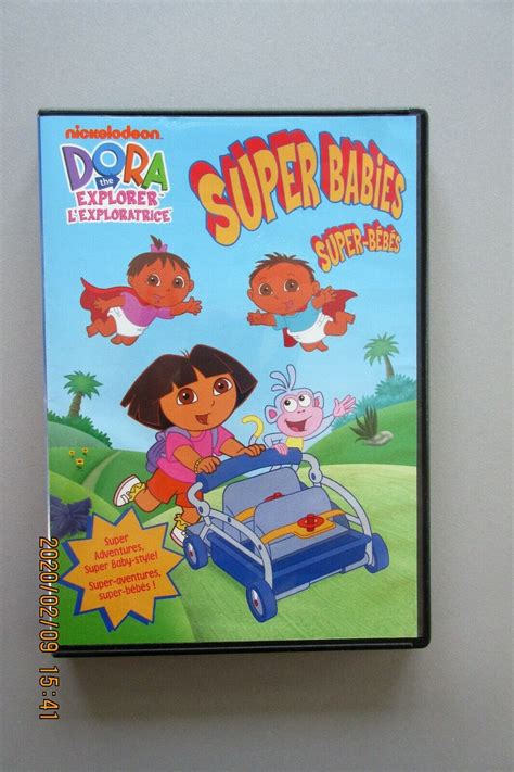 Dora The Explorer Super Babies Dvd 2011 Canadian Bilingual English