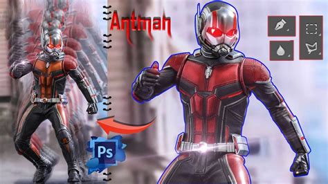 Ant Man Shrink Effect With Photoshop Cc 在photoshop中使用计算机进行编辑 Youtube