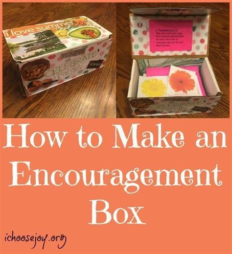 We did not find results for: How to Make an Encouragement Box | Christian Inspiration ...