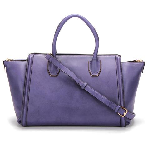 Mcm Tote Bag Purple Leather Ref358245 Joli Closet