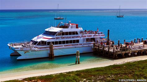 Dry Tortugas National Park Arriving On The Yankee Freedom Ferry