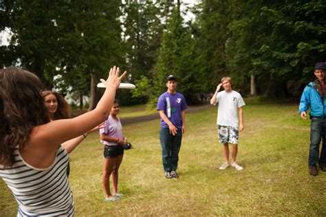 They provide a more authentic camping experience and can house up to 12 on single bunk beds. YMCA Camp Orkila: The Blog: Frisbee