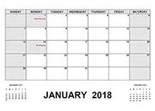 You can able to print them easily for your use. Free 2018 PDF Calendar Templates - Download & Print 2018 ...