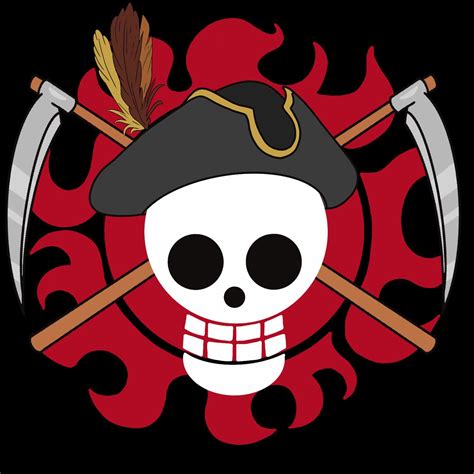 I Made This Jolly Roger For My One Piece Rpg Campaign Our Crew Name Hasnt Been Determined Yet