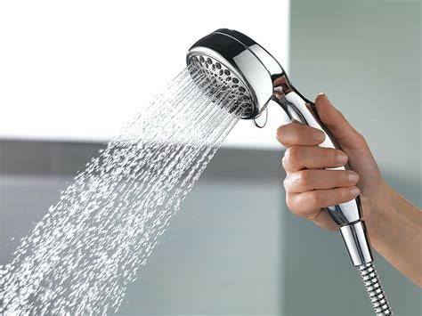 7 Spray Touch Clean Hand Held Shower Head With Hose Chrome 75700