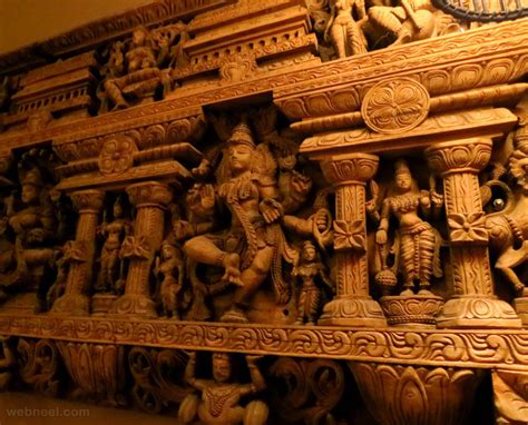 Wood Carving India 1