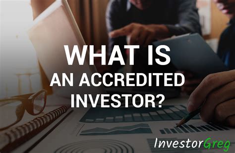 What Does It Mean To Be An Accredited Investor