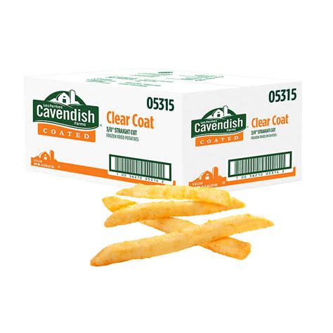 The industry often produces more fruit than the markets require and. Cavendish Fries Clear Coat 2kg | Iqbal Halal Foods