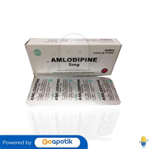 Amlodipine Medikon Mg Tablet Kegunaan Efek Samping Dosis Dan Aturan Pakai