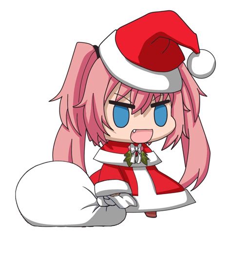 Free Anime Girl Christmas Png Download Free Anime Girl Christmas Png