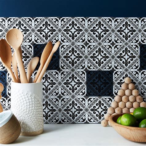 Introducing Adhesive Backsplash Tiles Home Tile Ideas