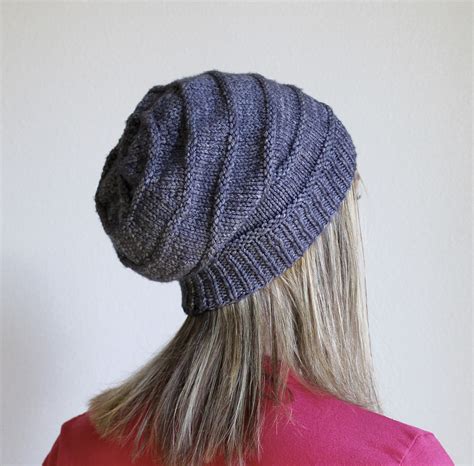 Elvish leaf eyelet lace stitch, free knitting stitch pattern. The Favorite Knit Slouchy pattern by Jamie Sande ...