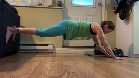Long Lever Push Ups With Feet Elevated Youtube