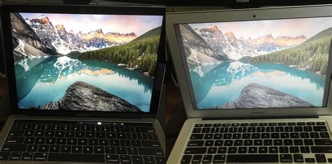 New Macbook Pro Display Vs 2013 Macbook Air Apple