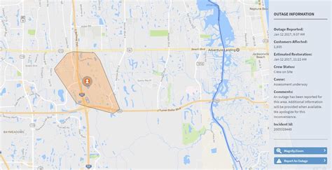 Jea Power Outage Map