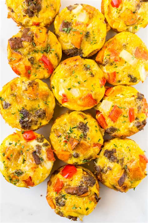 Healthy Egg Breakfast Muffins Paleo Whole30 The Healthy Consultant