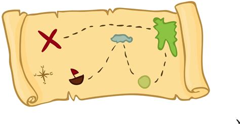 Treasure Map Png Png Image Collection