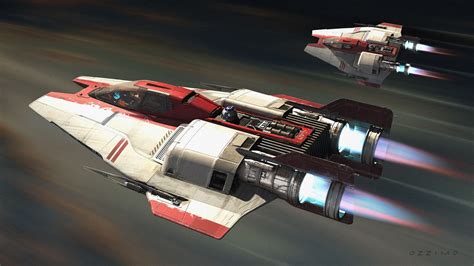 V Wing Fighter Concept Paul Ozzimo On Artstation At