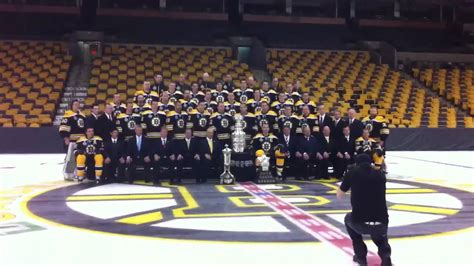 2011 Boston Bruins Stanley Cup Team Photo Behind The Scenes Youtube