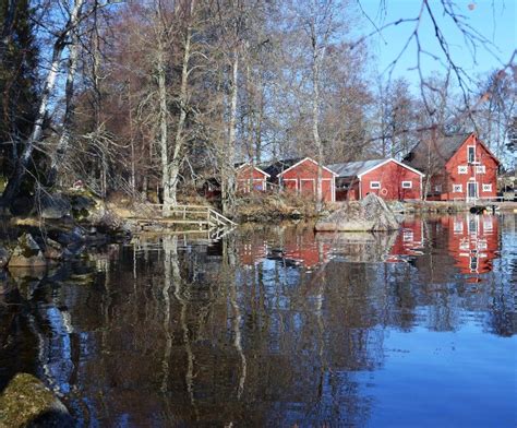 Photo Morning Reflections Helga Lake Sweden By Ajsha Letic On