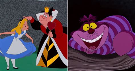Characters include:alice,the white rabbit,the queen of hearts,the king of hearts,the cheshire cat and more. Disney: D&D Moral Alignments Of Alice In Wonderland Characters