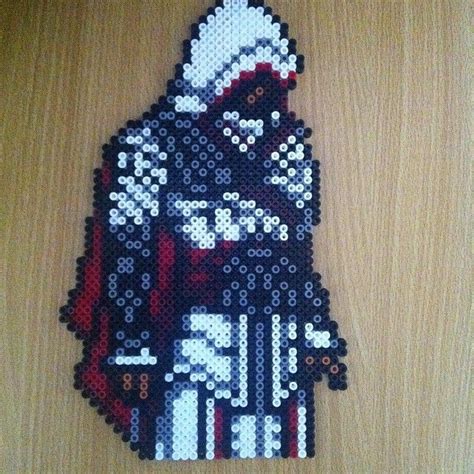 Ezio Assassin S Creed Hama Perler Beads By Hamabeadmania Perler Bead