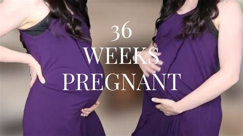 36 weeks pregnant bumpdate youtube