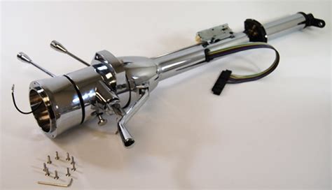 Street Rod Chrome 32 Tilt Steering Column With Ignition Column Shift