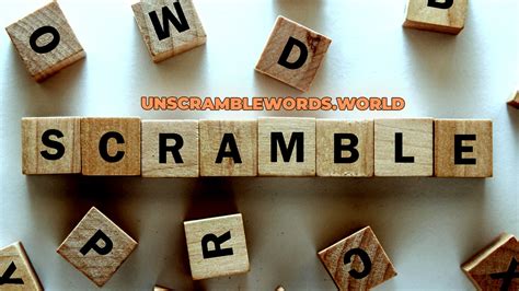Unscramble Words Finder  Word Unscrambler