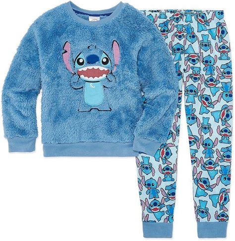 Disney 2 Pc Lilo And Stitch Pajama Set Girls 2pc Disney Girls Lilo