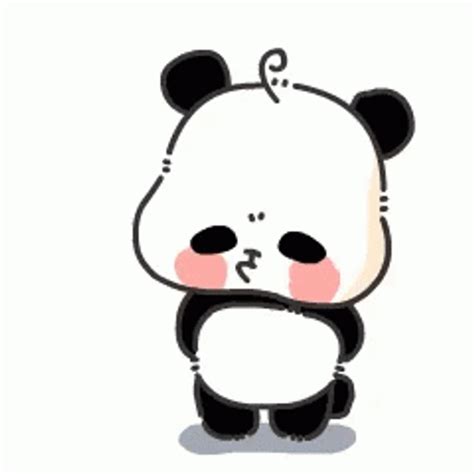 Angry Cute Panda Sticker 