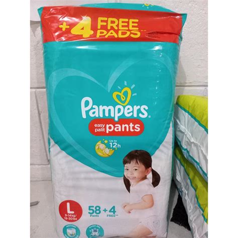 Pampers Large Pants 58 Pcs New Packaging Lazada Ph