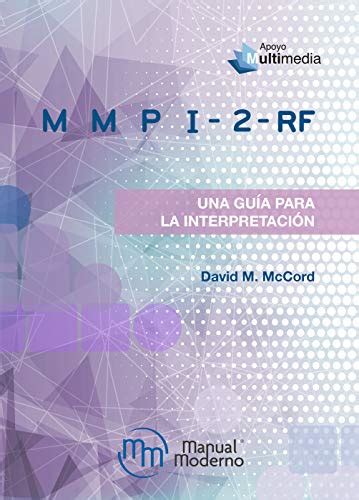 Amazon Mmpi 2 Rf Una Guía Para La Interpretación Spanish Edition