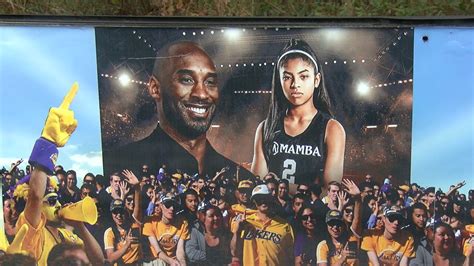Kobe Bryant Custom Made Tribute Casket Features Lakers Court And 5 Replica Nba Finals Trophies