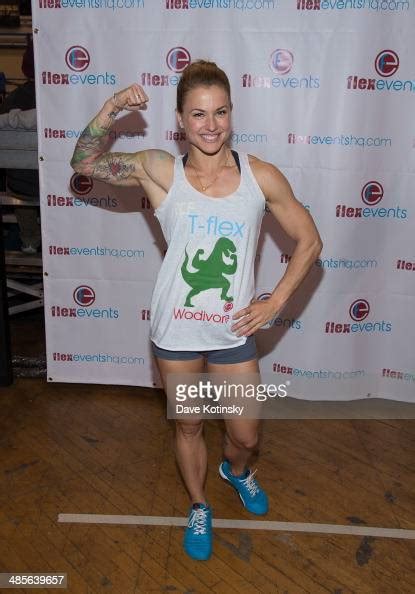 Crossfit Athlete Christmas Abbott Attends Flex In The City Nyc At
