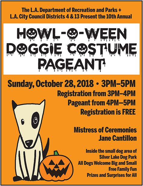 10th Annual Howl O Ween Doggie Costume Pageant Silver Lake Chamber Of