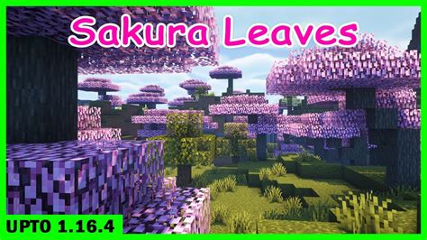 How To Install Sakura Leaves Resource Pack To Minecraft Tutorial
