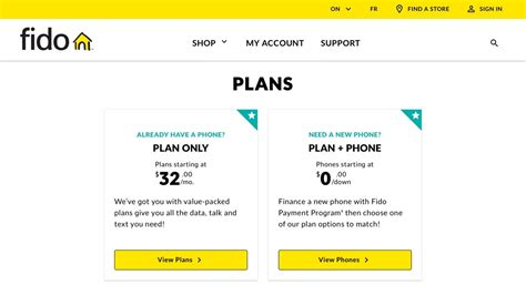 How to purchase a Plan from Fido? How do I purchase a data plan? get a