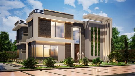 Modern Villa In Dubai On Behance