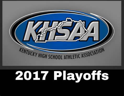 2017 Khsaa Playoffs First Round Schedule