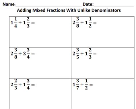 Reduce or simplify your answer, if needed. Adding Fractions With Unlike Denominators-2 - AccuTeach
