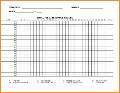 Breathtaking Employee Time Off Tracker Excel Free Printable 2019