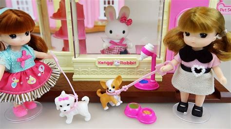 Vind fantastische aanbiedingen voor littlest pet shop haus. Baby Doll and little dogs Rabbit pet shop toys - YouTube